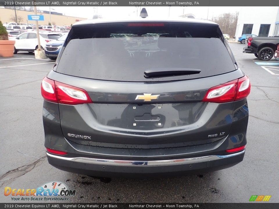 2019 Chevrolet Equinox LT AWD Nightfall Gray Metallic / Jet Black Photo #6