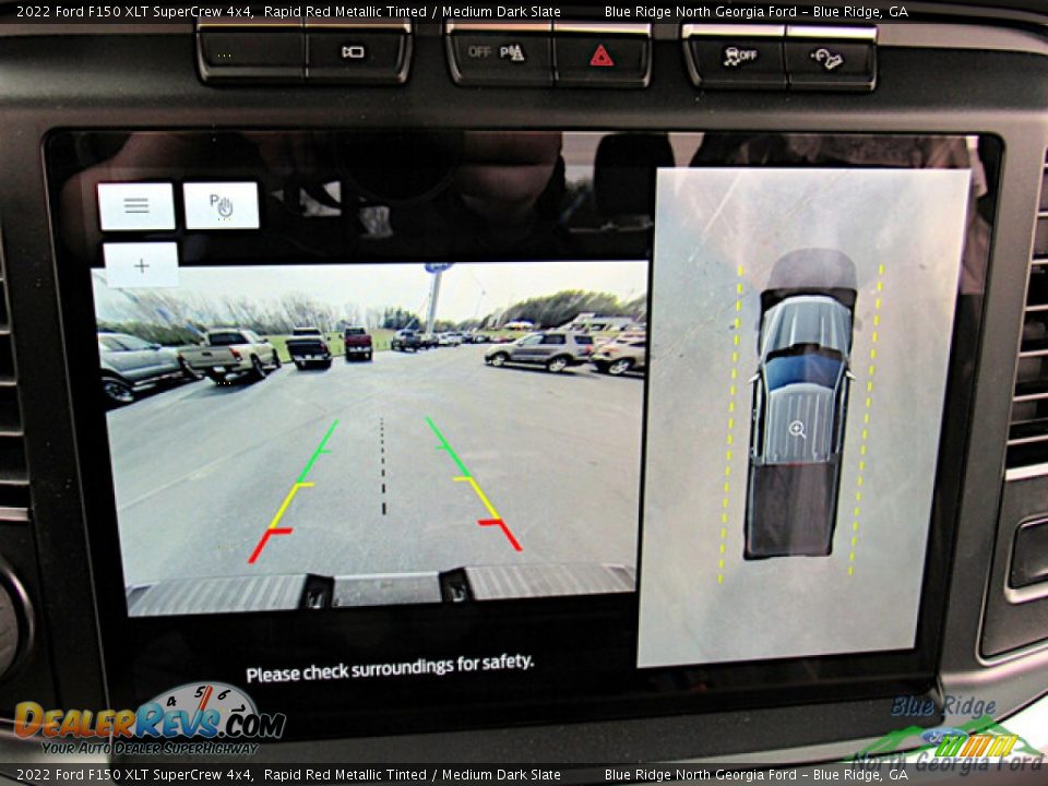 2022 Ford F150 XLT SuperCrew 4x4 Rapid Red Metallic Tinted / Medium Dark Slate Photo #20