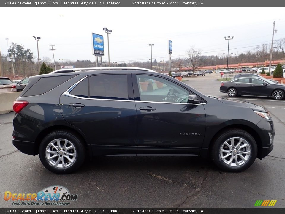 2019 Chevrolet Equinox LT AWD Nightfall Gray Metallic / Jet Black Photo #10