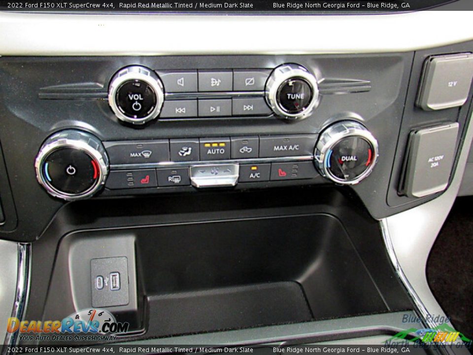2022 Ford F150 XLT SuperCrew 4x4 Rapid Red Metallic Tinted / Medium Dark Slate Photo #21