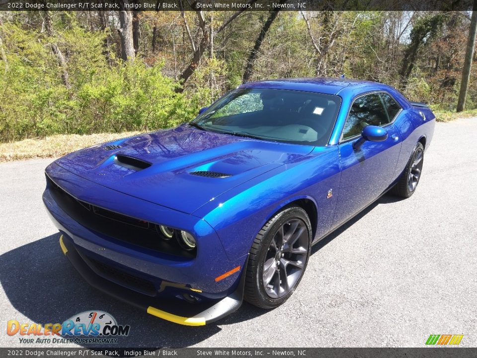 Indigo Blue 2022 Dodge Challenger R/T Scat Pack Photo #2