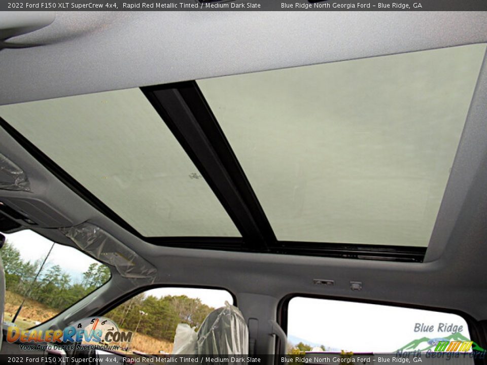 2022 Ford F150 XLT SuperCrew 4x4 Rapid Red Metallic Tinted / Medium Dark Slate Photo #24