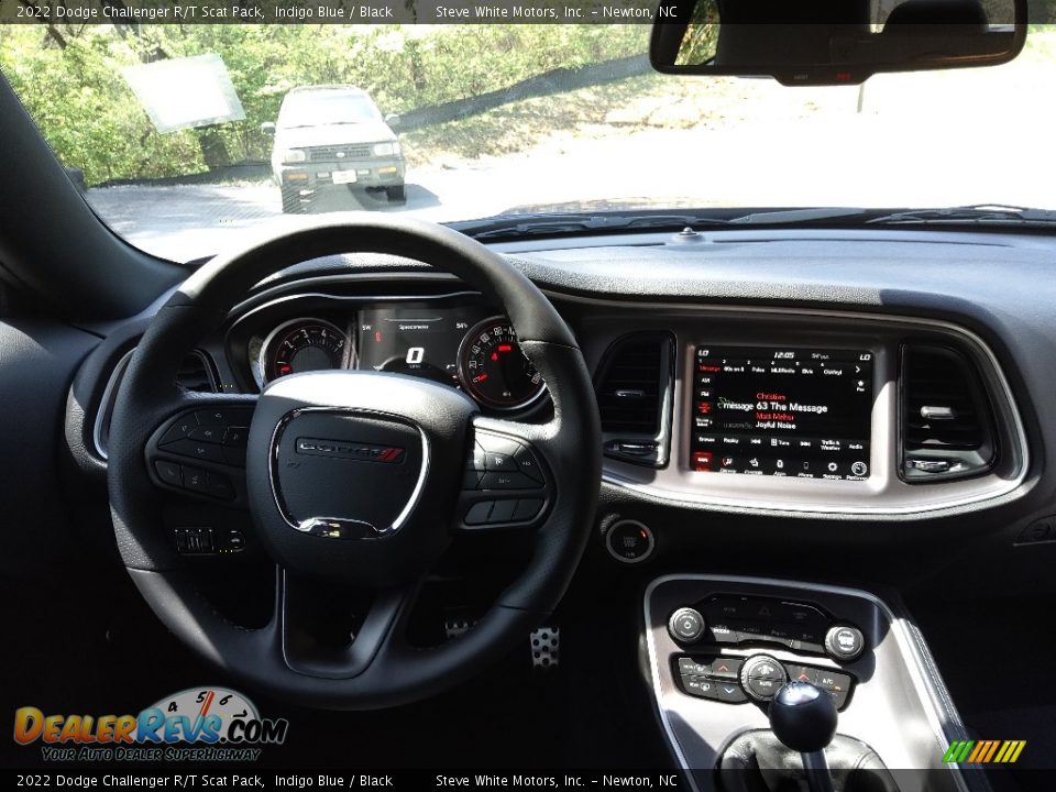 2022 Dodge Challenger R/T Scat Pack Indigo Blue / Black Photo #16