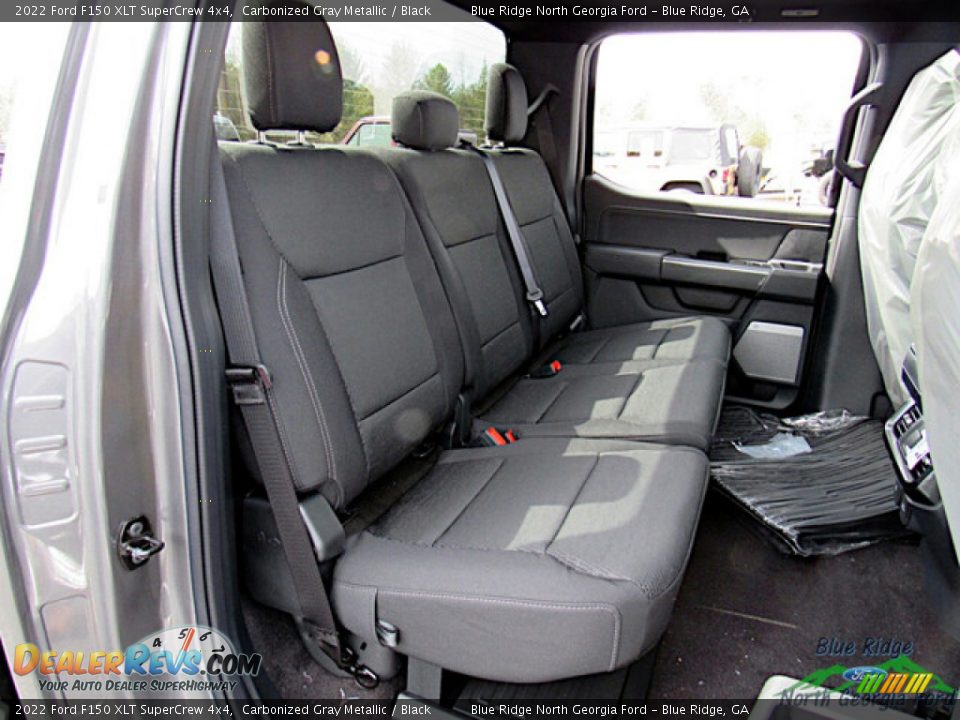 2022 Ford F150 XLT SuperCrew 4x4 Carbonized Gray Metallic / Black Photo #13
