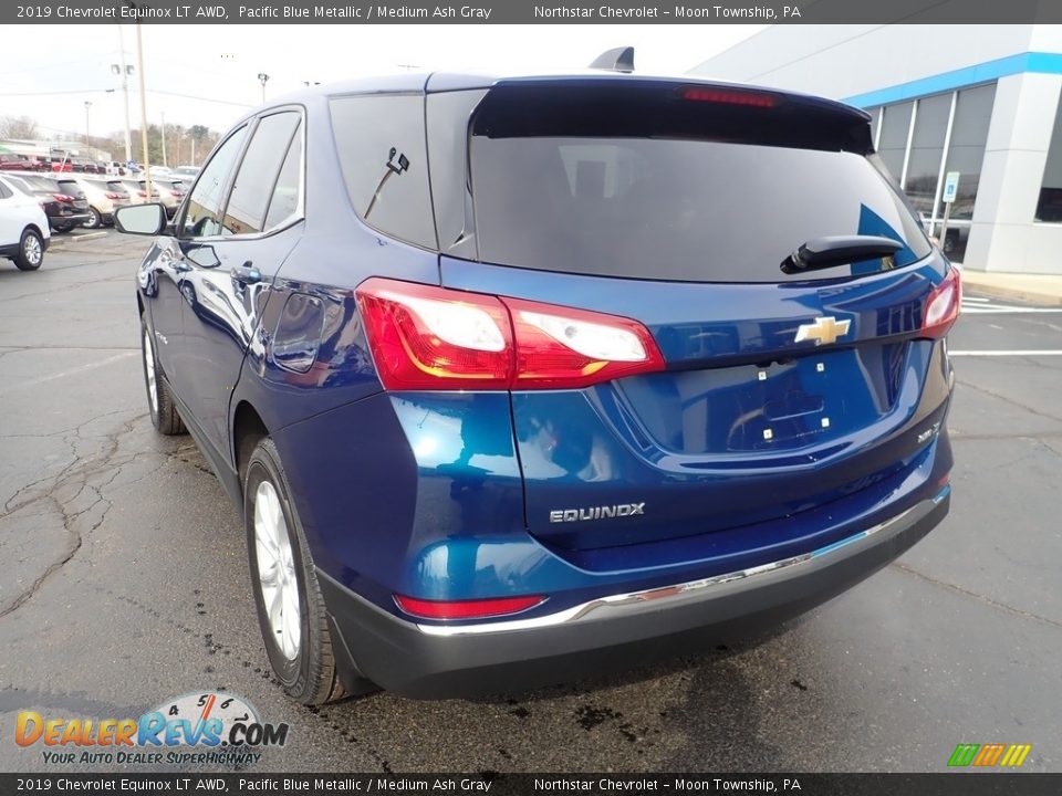 2019 Chevrolet Equinox LT AWD Pacific Blue Metallic / Medium Ash Gray Photo #5