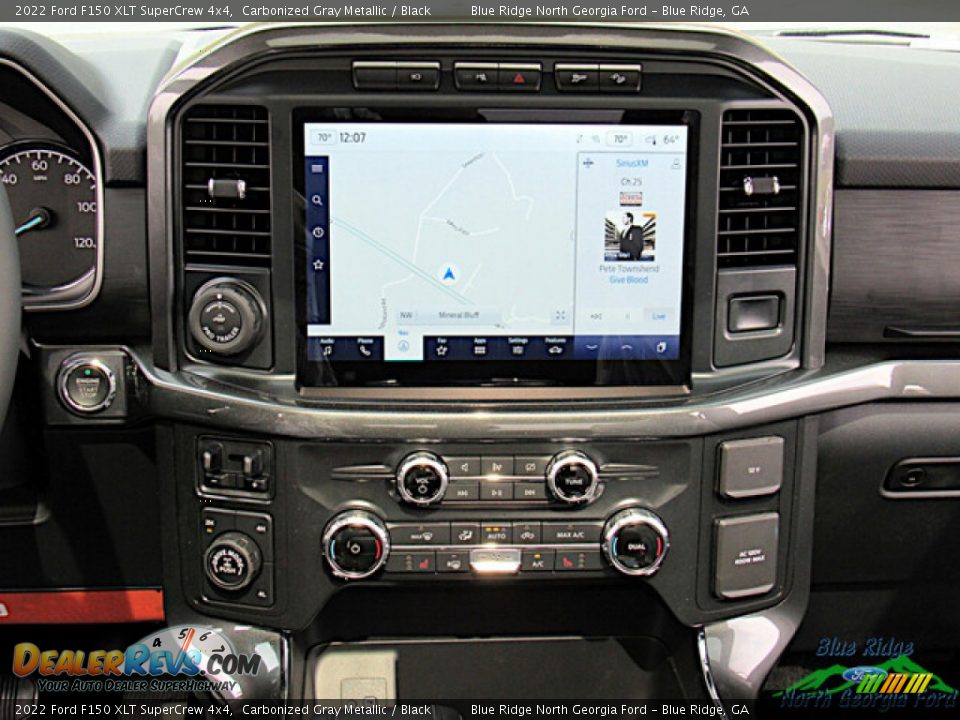 2022 Ford F150 XLT SuperCrew 4x4 Carbonized Gray Metallic / Black Photo #18