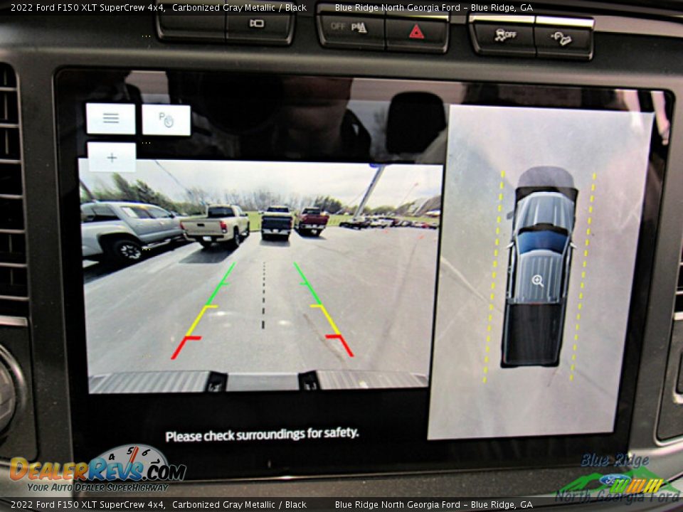 2022 Ford F150 XLT SuperCrew 4x4 Carbonized Gray Metallic / Black Photo #20