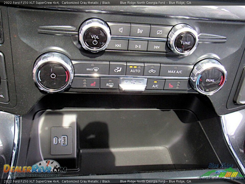 2022 Ford F150 XLT SuperCrew 4x4 Carbonized Gray Metallic / Black Photo #21