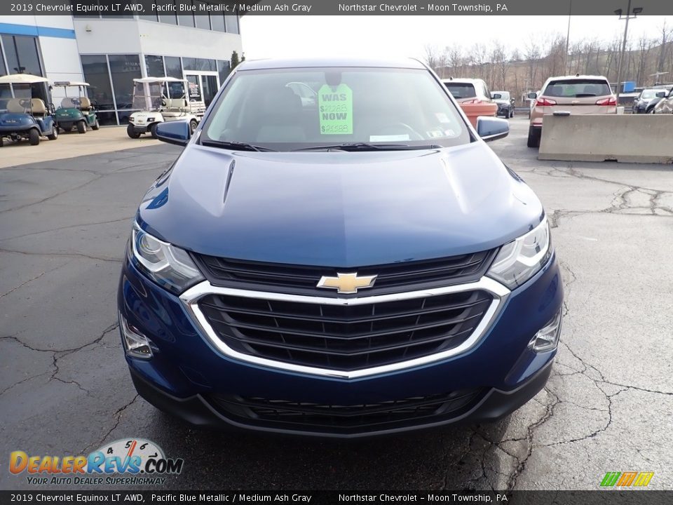 2019 Chevrolet Equinox LT AWD Pacific Blue Metallic / Medium Ash Gray Photo #13