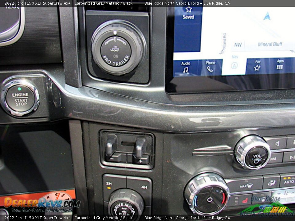 2022 Ford F150 XLT SuperCrew 4x4 Carbonized Gray Metallic / Black Photo #22