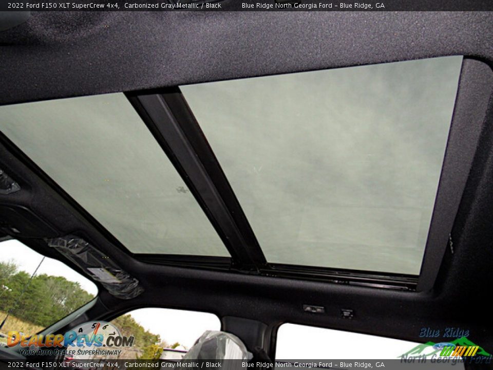 2022 Ford F150 XLT SuperCrew 4x4 Carbonized Gray Metallic / Black Photo #24