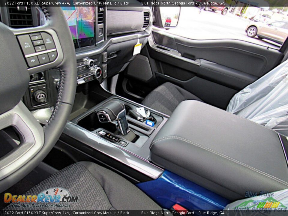 2022 Ford F150 XLT SuperCrew 4x4 Carbonized Gray Metallic / Black Photo #25