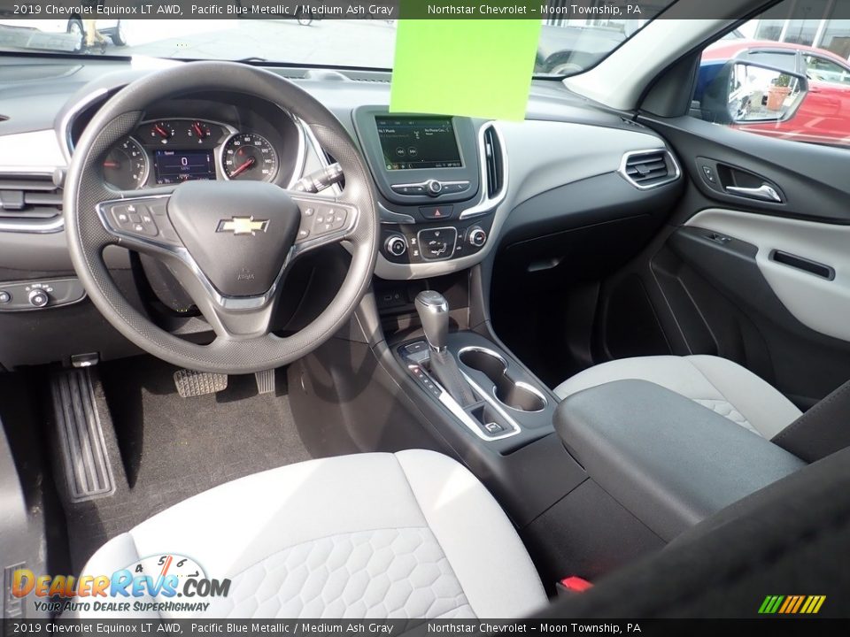 2019 Chevrolet Equinox LT AWD Pacific Blue Metallic / Medium Ash Gray Photo #22