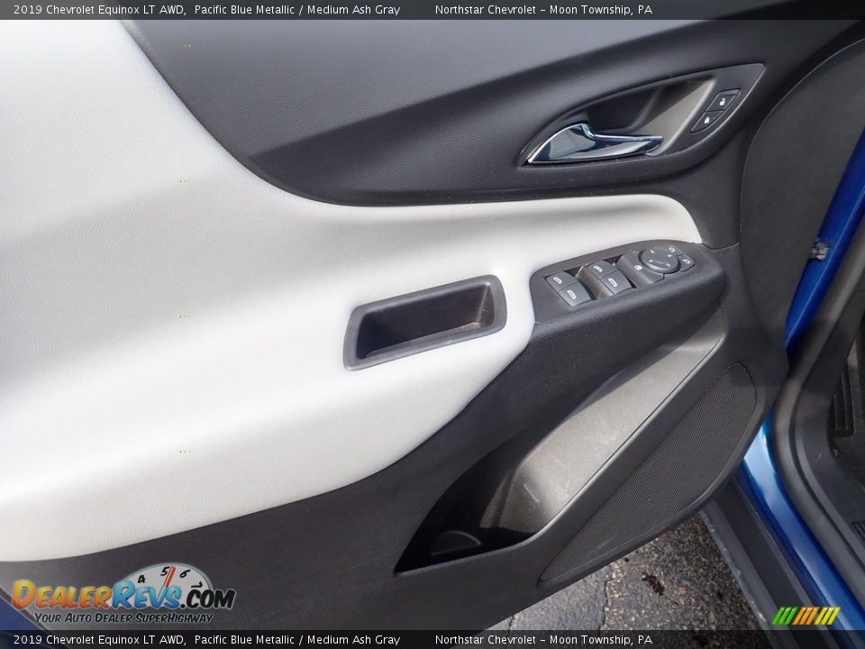2019 Chevrolet Equinox LT AWD Pacific Blue Metallic / Medium Ash Gray Photo #24