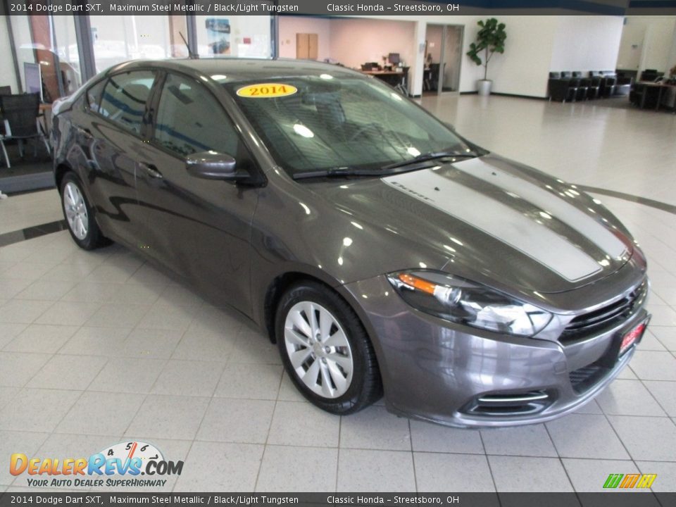 2014 Dodge Dart SXT Maximum Steel Metallic / Black/Light Tungsten Photo #3