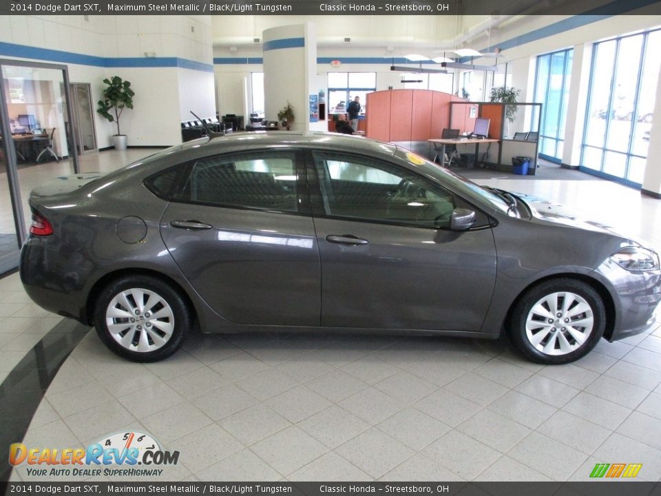 2014 Dodge Dart SXT Maximum Steel Metallic / Black/Light Tungsten Photo #4