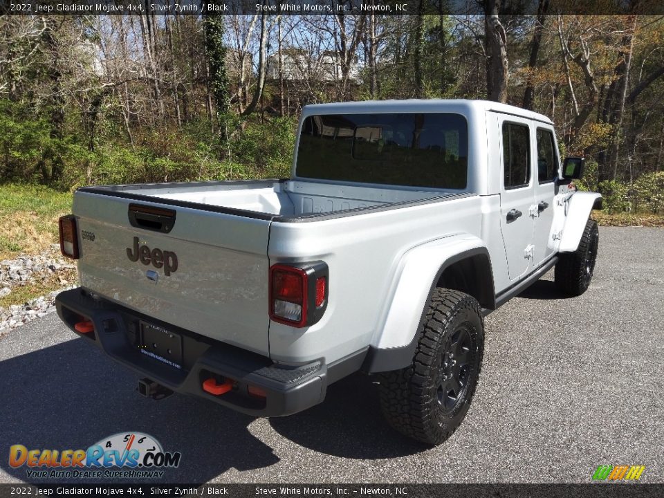 2022 Jeep Gladiator Mojave 4x4 Silver Zynith / Black Photo #6