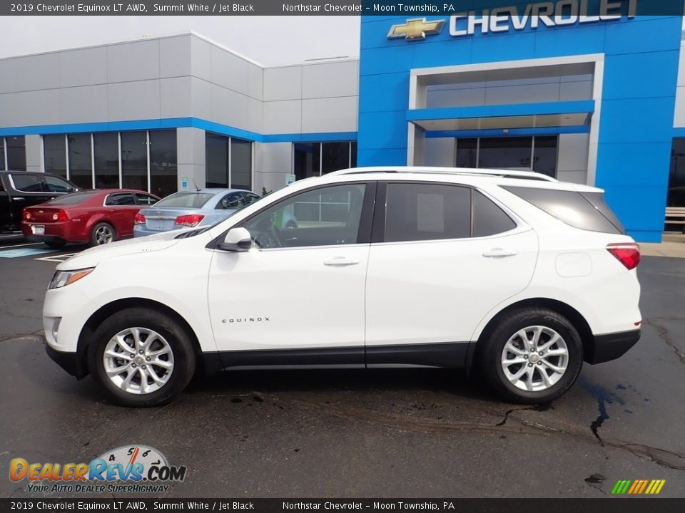 2019 Chevrolet Equinox LT AWD Summit White / Jet Black Photo #3