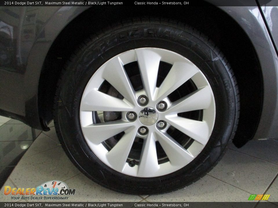 2014 Dodge Dart SXT Maximum Steel Metallic / Black/Light Tungsten Photo #6