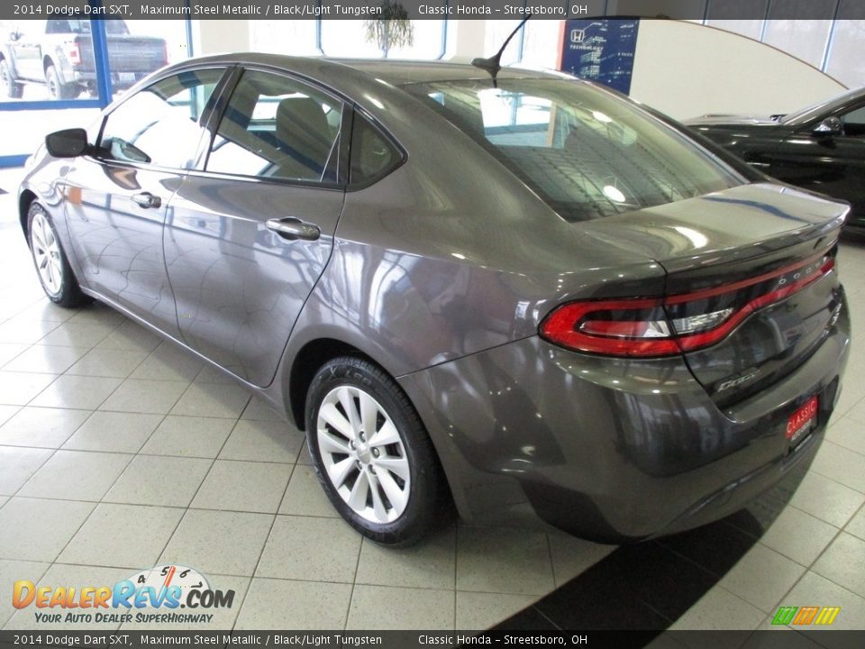 2014 Dodge Dart SXT Maximum Steel Metallic / Black/Light Tungsten Photo #9