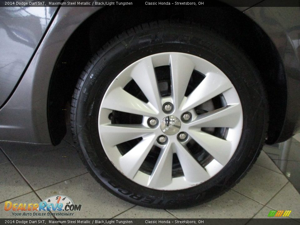 2014 Dodge Dart SXT Maximum Steel Metallic / Black/Light Tungsten Photo #11