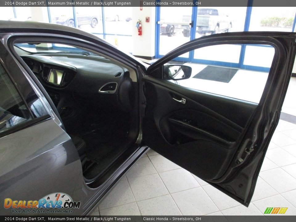 2014 Dodge Dart SXT Maximum Steel Metallic / Black/Light Tungsten Photo #15