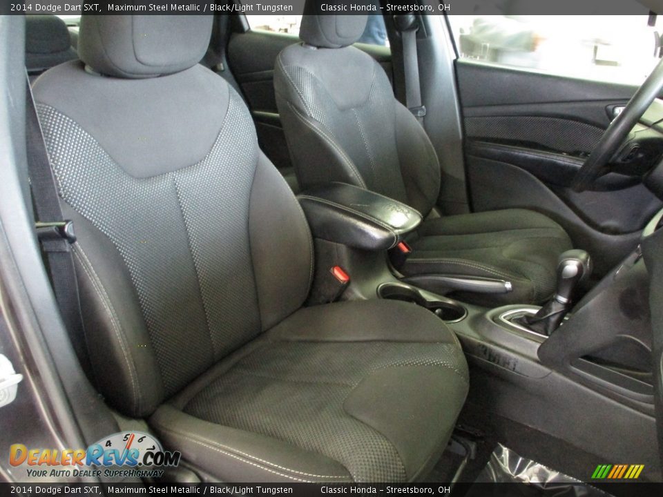 2014 Dodge Dart SXT Maximum Steel Metallic / Black/Light Tungsten Photo #17