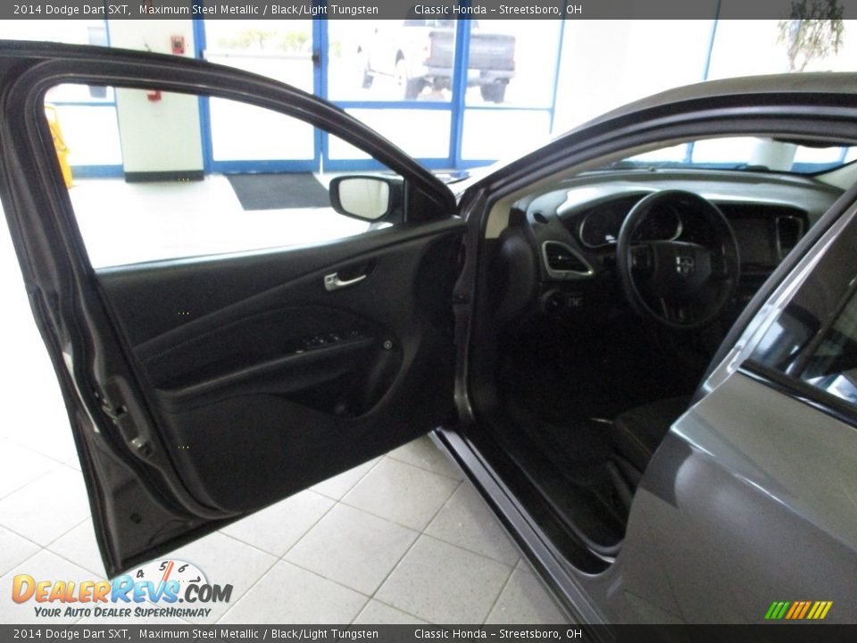 2014 Dodge Dart SXT Maximum Steel Metallic / Black/Light Tungsten Photo #24