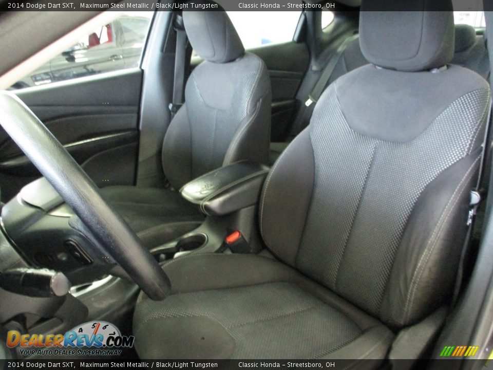 2014 Dodge Dart SXT Maximum Steel Metallic / Black/Light Tungsten Photo #26
