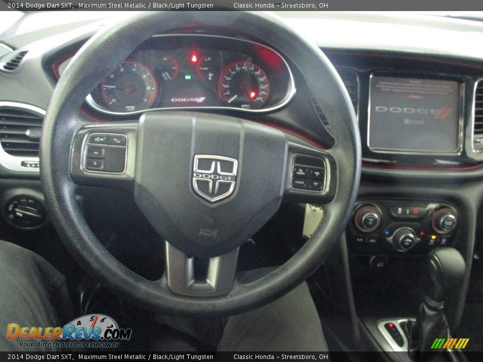 2014 Dodge Dart SXT Maximum Steel Metallic / Black/Light Tungsten Photo #28