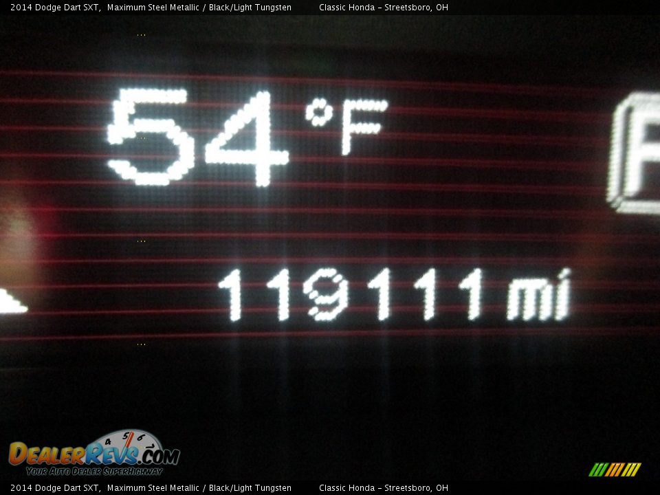 2014 Dodge Dart SXT Maximum Steel Metallic / Black/Light Tungsten Photo #30