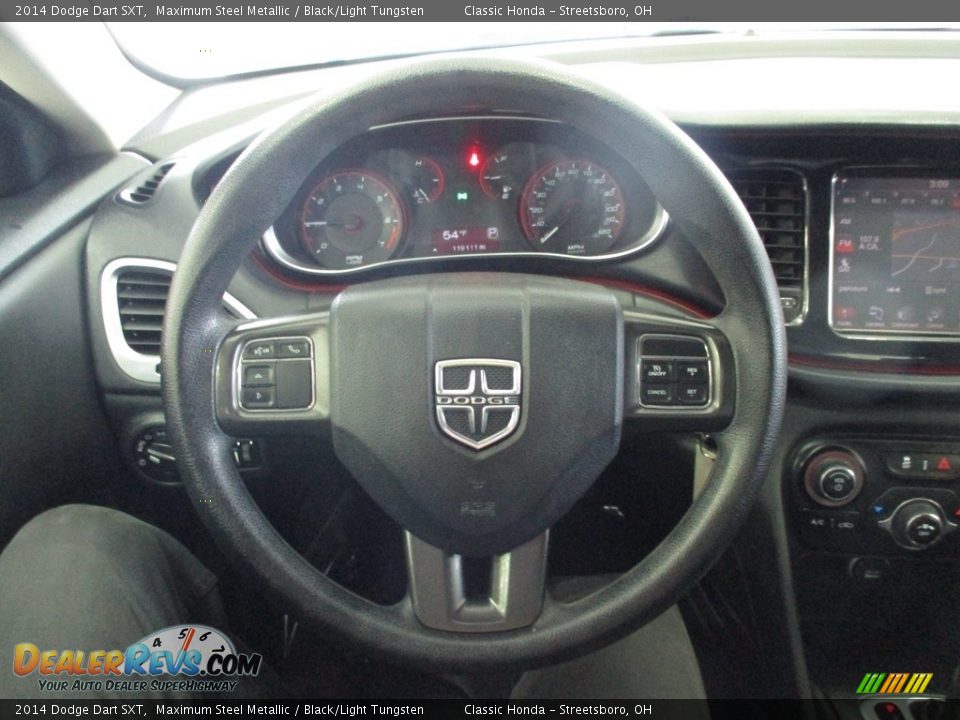 2014 Dodge Dart SXT Maximum Steel Metallic / Black/Light Tungsten Photo #31