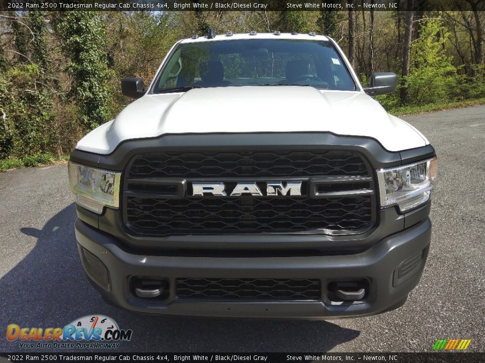2022 Ram 2500 Tradesman Regular Cab Chassis 4x4 Bright White / Black/Diesel Gray Photo #3
