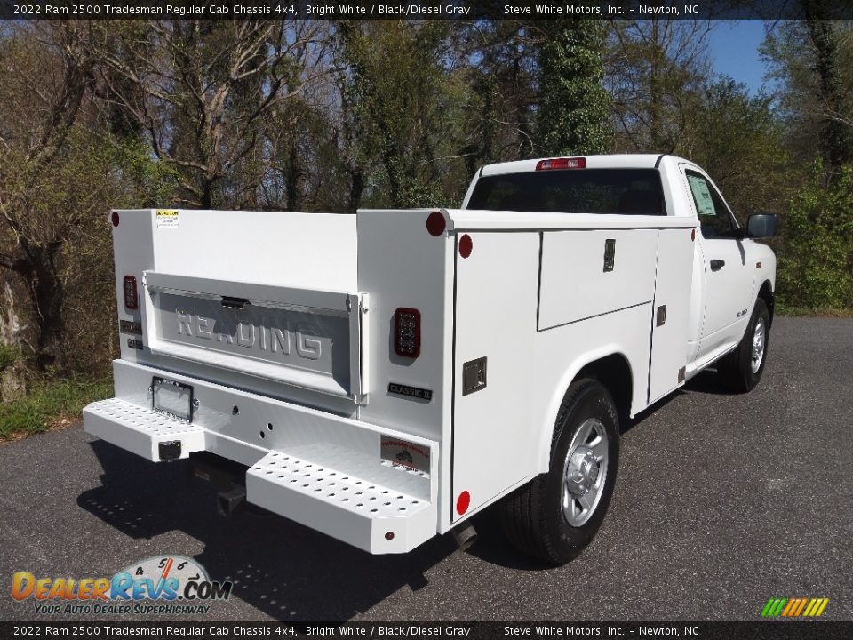 2022 Ram 2500 Tradesman Regular Cab Chassis 4x4 Bright White / Black/Diesel Gray Photo #6