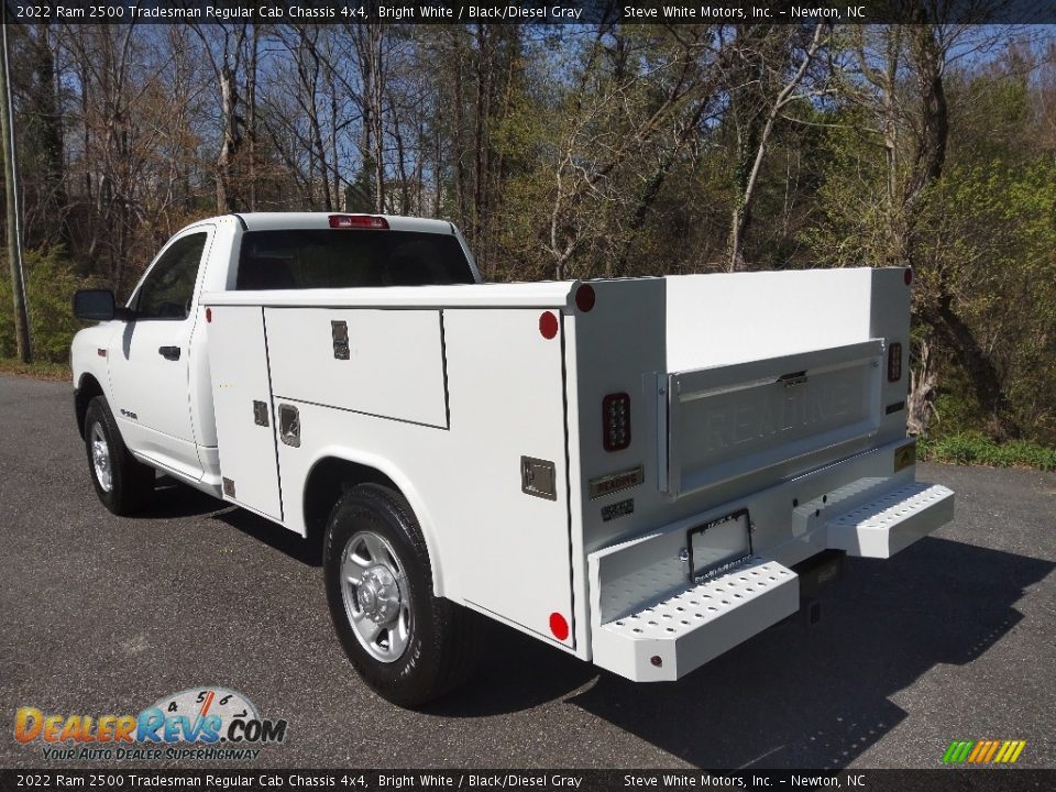 2022 Ram 2500 Tradesman Regular Cab Chassis 4x4 Bright White / Black/Diesel Gray Photo #10