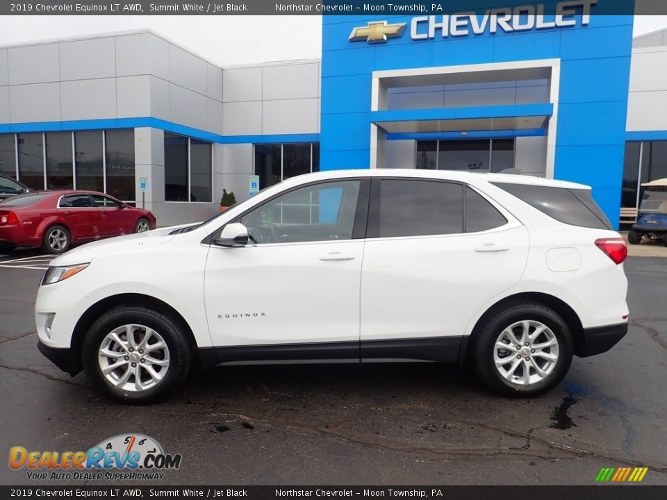 2019 Chevrolet Equinox LT AWD Summit White / Jet Black Photo #3