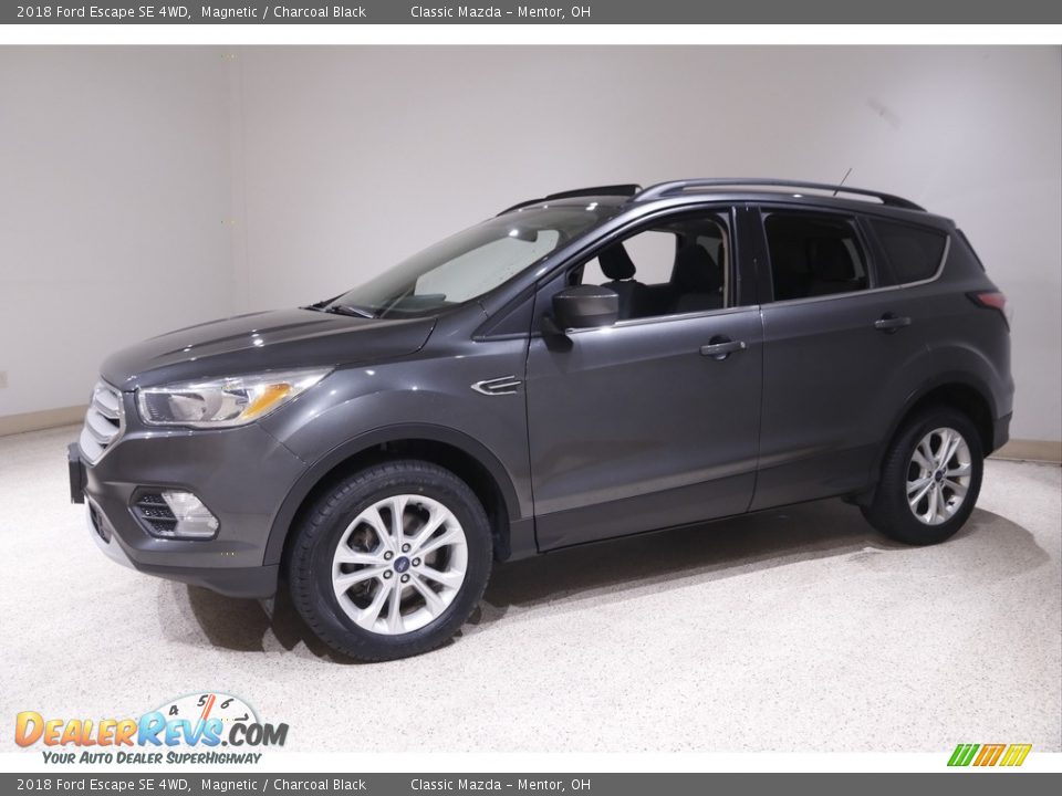 2018 Ford Escape SE 4WD Magnetic / Charcoal Black Photo #3