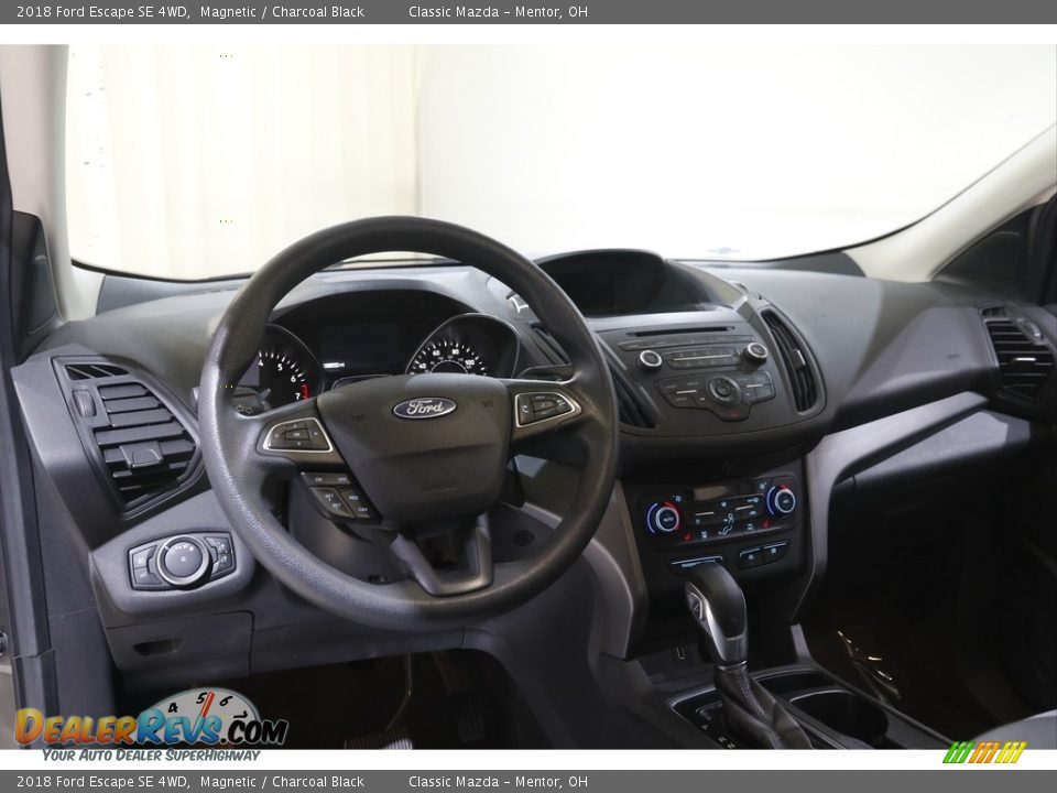 2018 Ford Escape SE 4WD Magnetic / Charcoal Black Photo #6