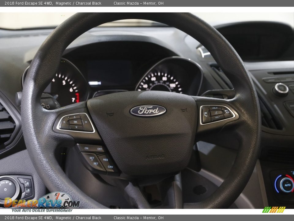 2018 Ford Escape SE 4WD Magnetic / Charcoal Black Photo #7