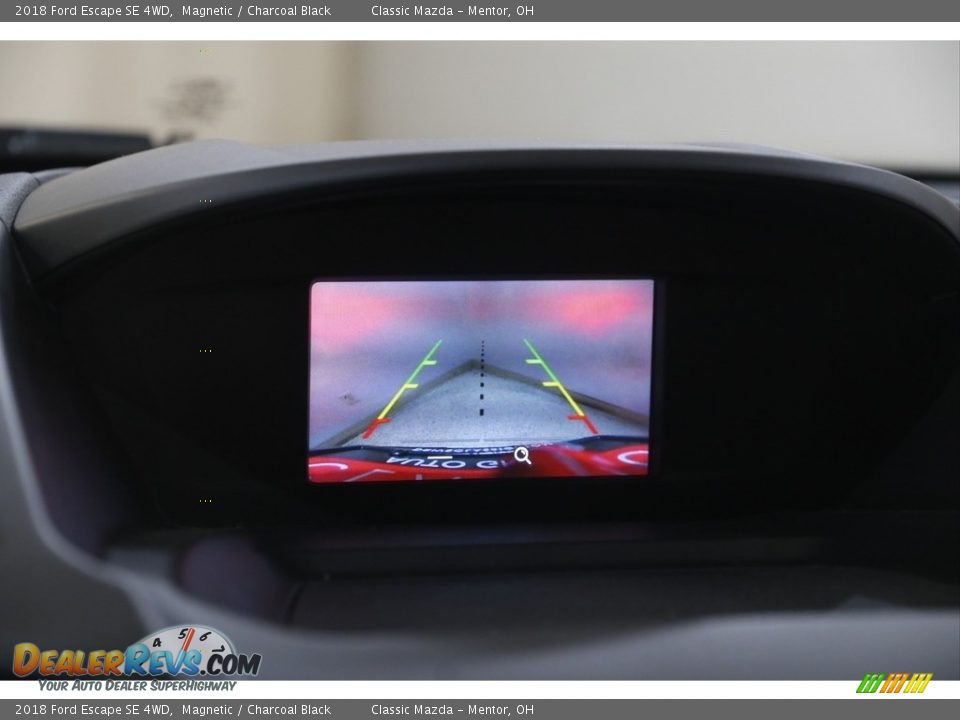 2018 Ford Escape SE 4WD Magnetic / Charcoal Black Photo #12