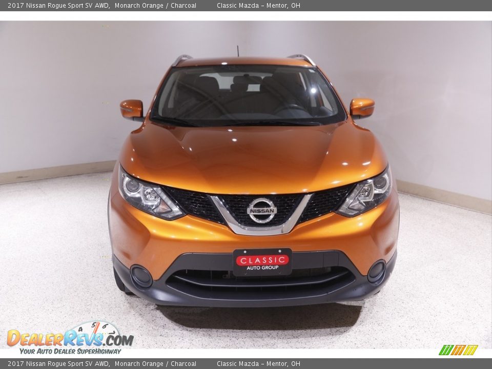 2017 Nissan Rogue Sport SV AWD Monarch Orange / Charcoal Photo #2