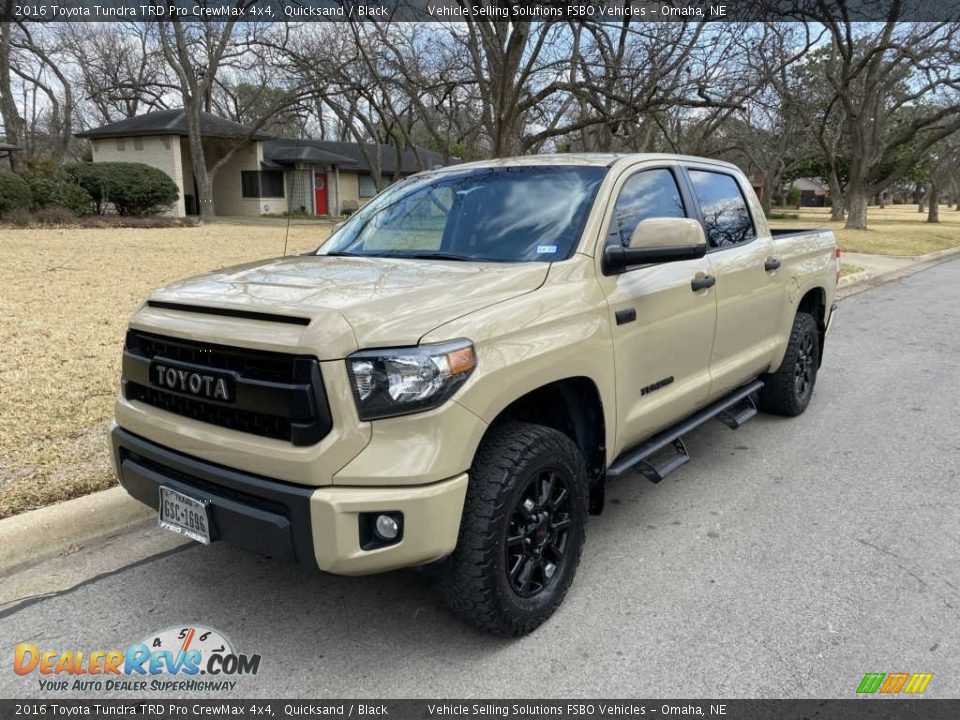 Front 3/4 View of 2016 Toyota Tundra TRD Pro CrewMax 4x4 Photo #1