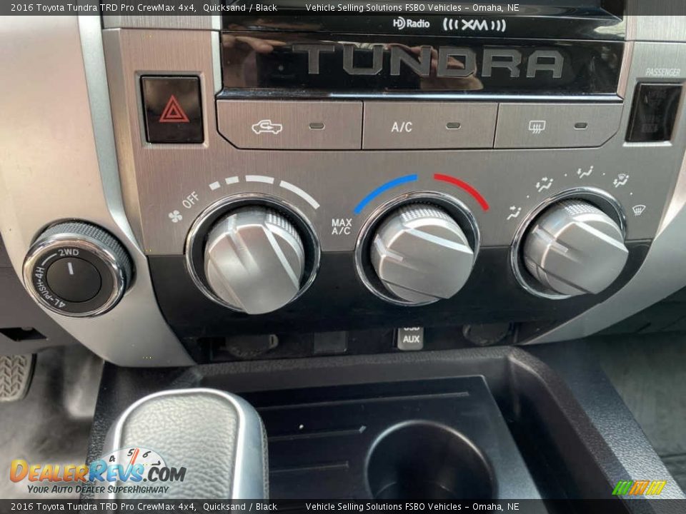 Controls of 2016 Toyota Tundra TRD Pro CrewMax 4x4 Photo #7