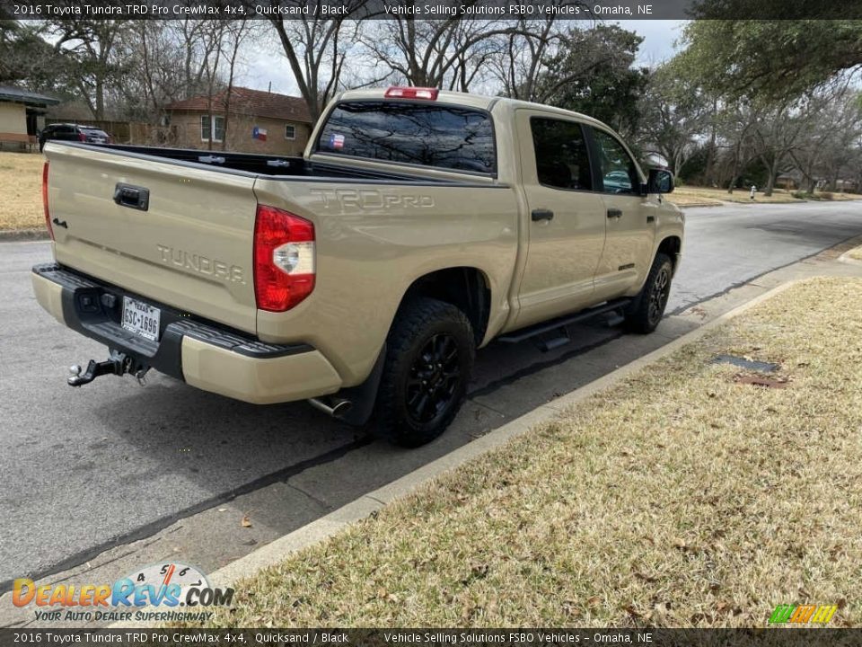 2016 Toyota Tundra TRD Pro CrewMax 4x4 Quicksand / Black Photo #19