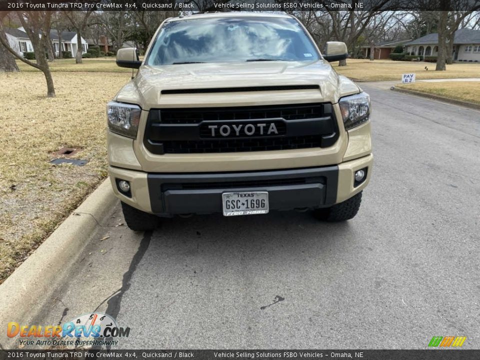 2016 Toyota Tundra TRD Pro CrewMax 4x4 Quicksand / Black Photo #20