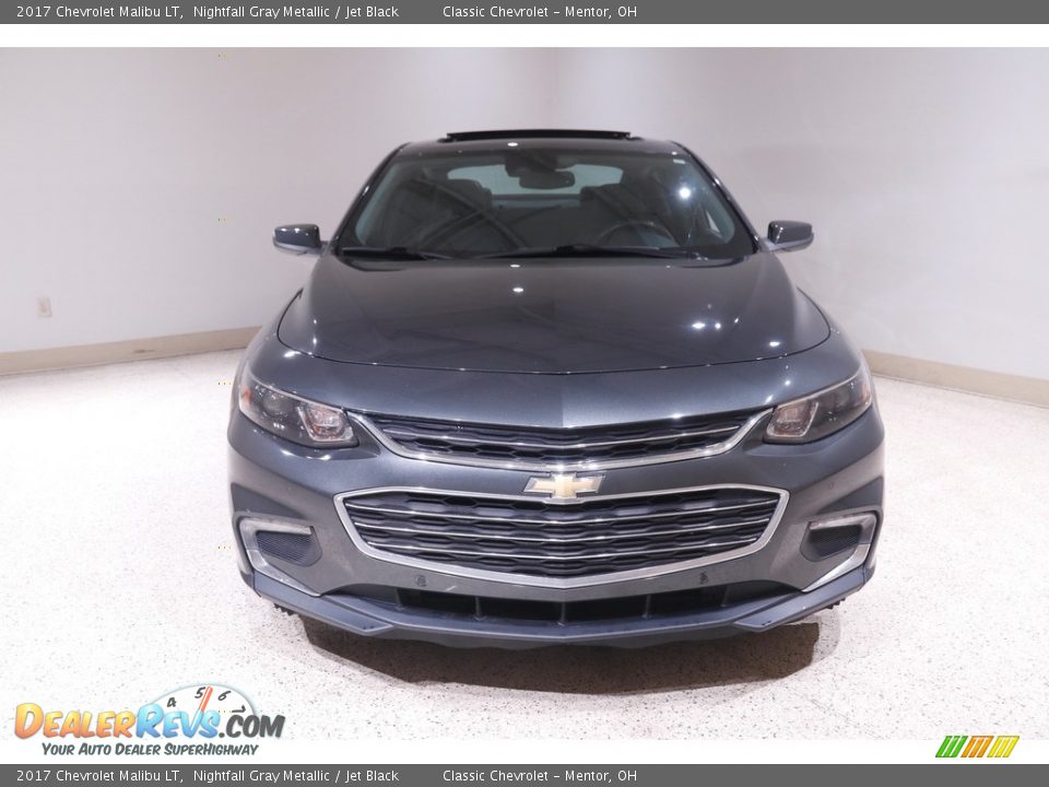 2017 Chevrolet Malibu LT Nightfall Gray Metallic / Jet Black Photo #2