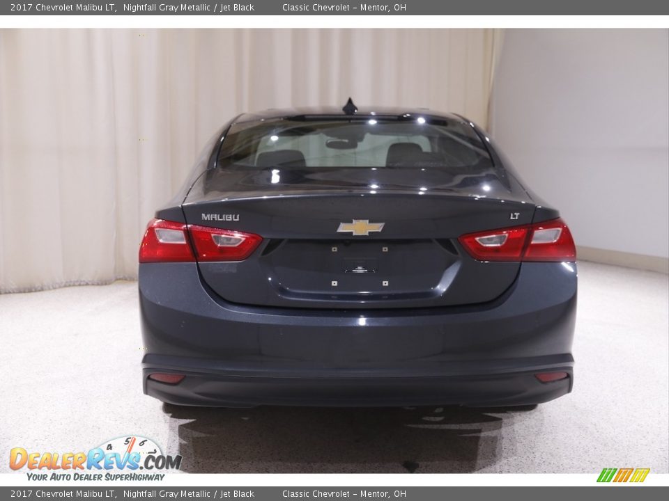 2017 Chevrolet Malibu LT Nightfall Gray Metallic / Jet Black Photo #18