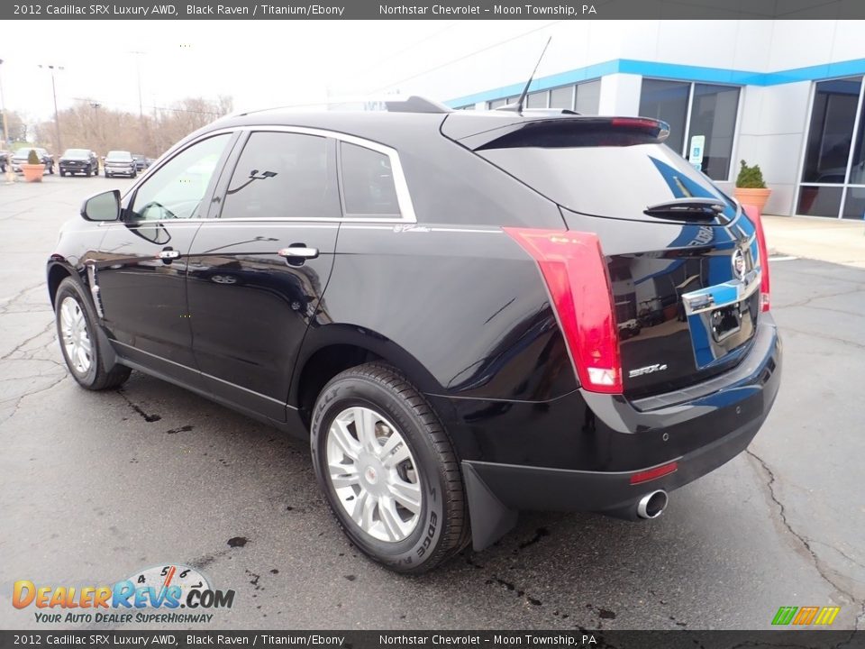 2012 Cadillac SRX Luxury AWD Black Raven / Titanium/Ebony Photo #4