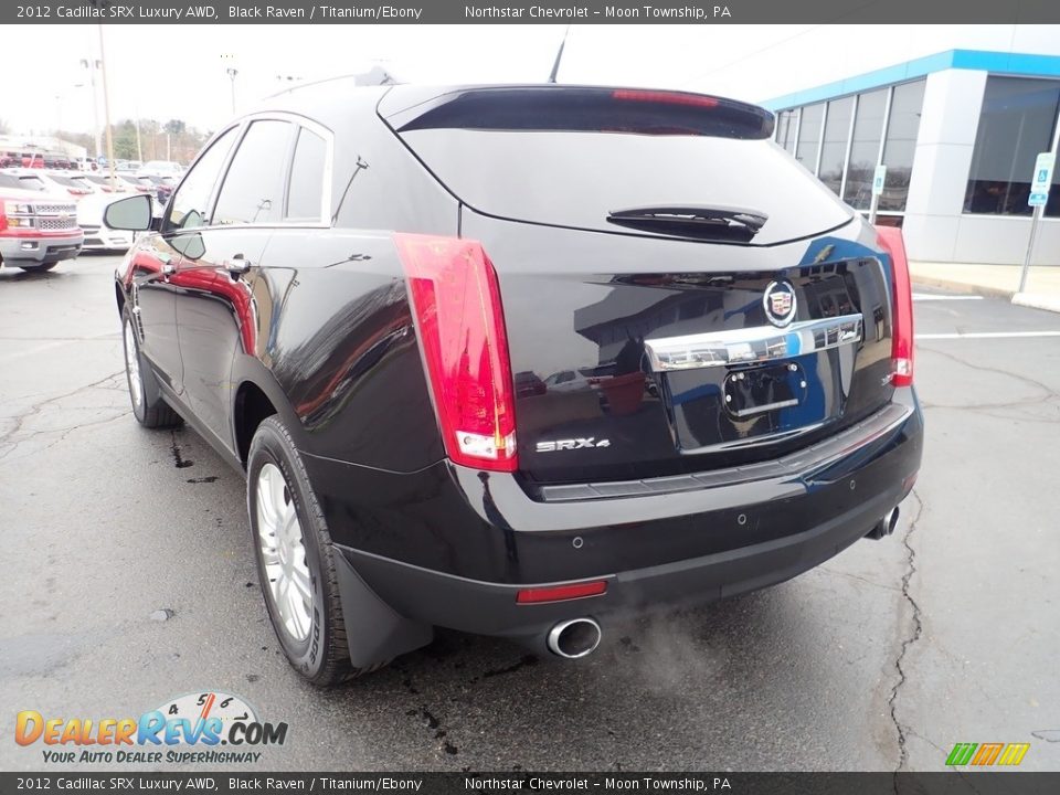 2012 Cadillac SRX Luxury AWD Black Raven / Titanium/Ebony Photo #5