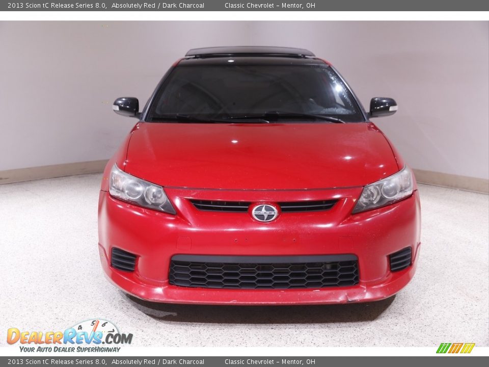 2013 Scion tC Release Series 8.0 Absolutely Red / Dark Charcoal Photo #2